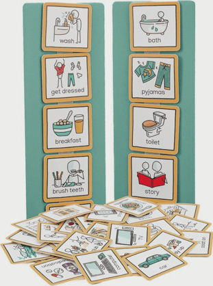 Create Visual Aids – Visual Schedule Routine Chart