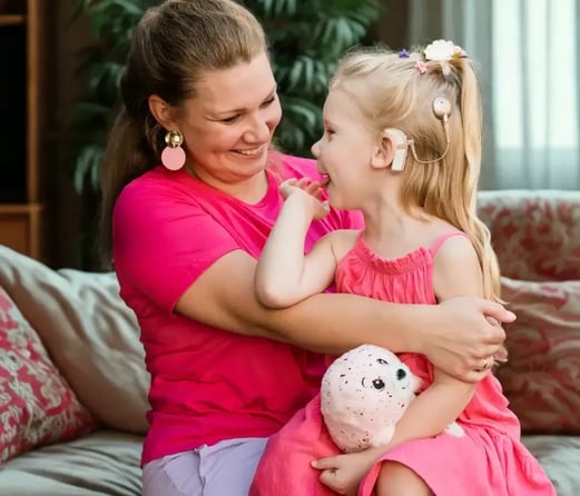 storytime for a deaf child