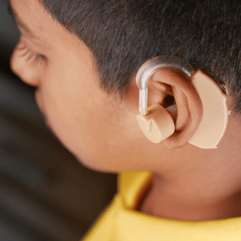Hearing aids in a classroom setting