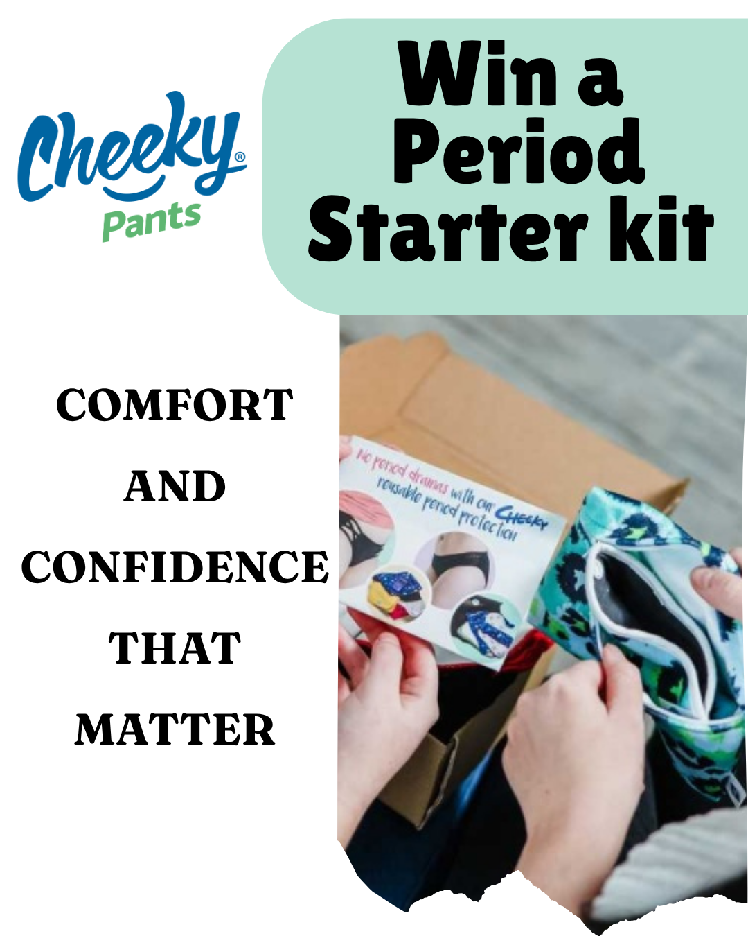 Win a Period Starter Kit with Cheeky and SEND EDventures